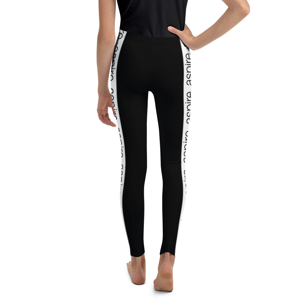 Aspire Black Youth Leggings