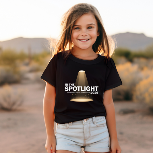 Aspire Spring Recital 2026 Youth Short Sleeve T-Shirt