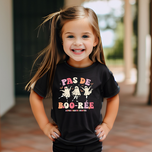 Pas De Boo-Ree Toddler Short Sleeve Tee