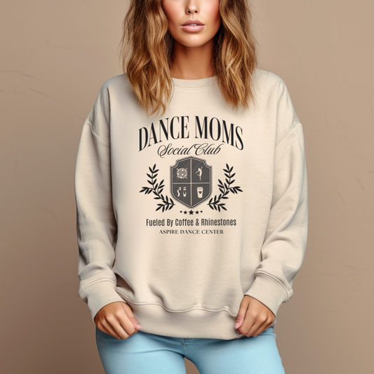 Dance Moms Social Club Sweatshirt (black logo)