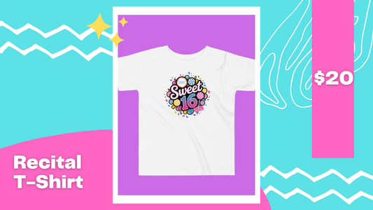Recital T-shirt (In-Person Purchase)