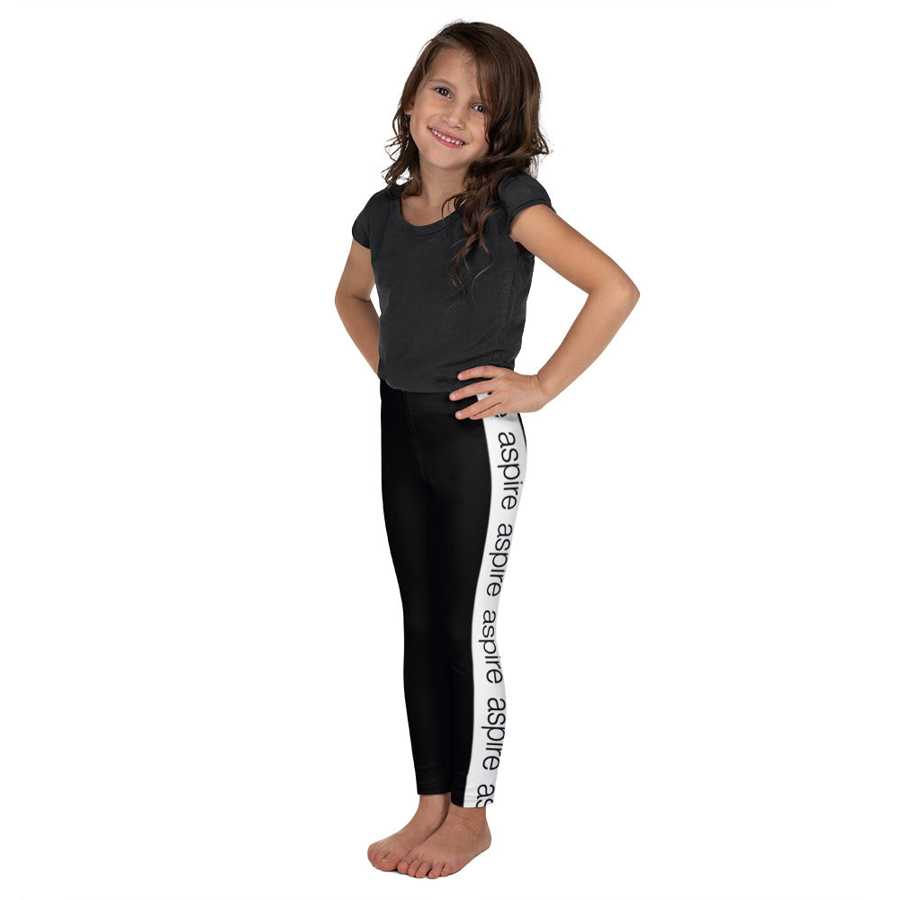 Aspire Black Kid's Leggings