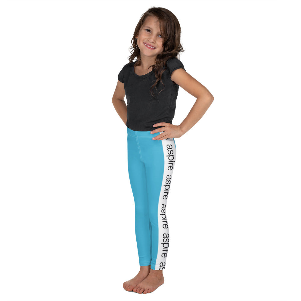 Aspire Blue Kid's Leggings