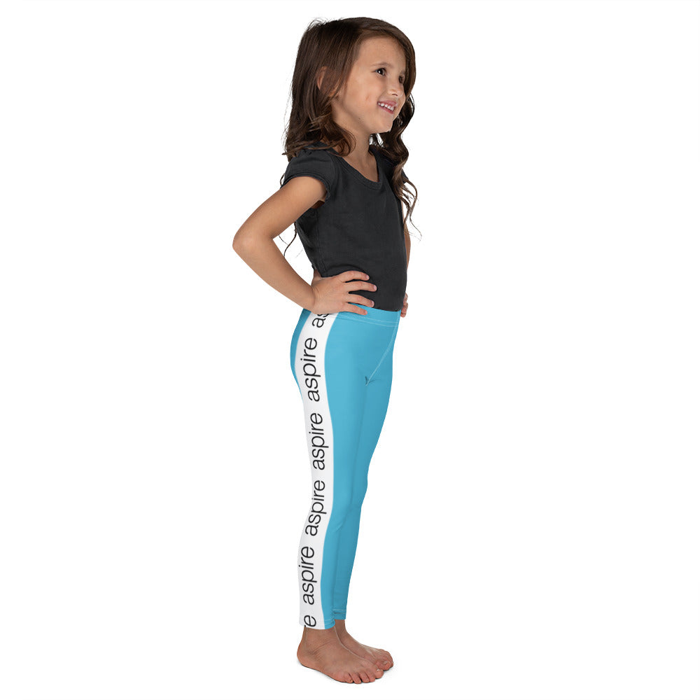 Aspire Blue Kid's Leggings