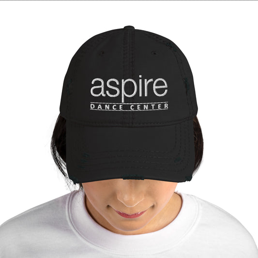 Aspire Logo Distressed Dad Hat