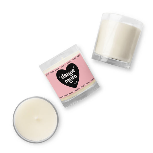 Dance Mom Glass jar soy wax candle