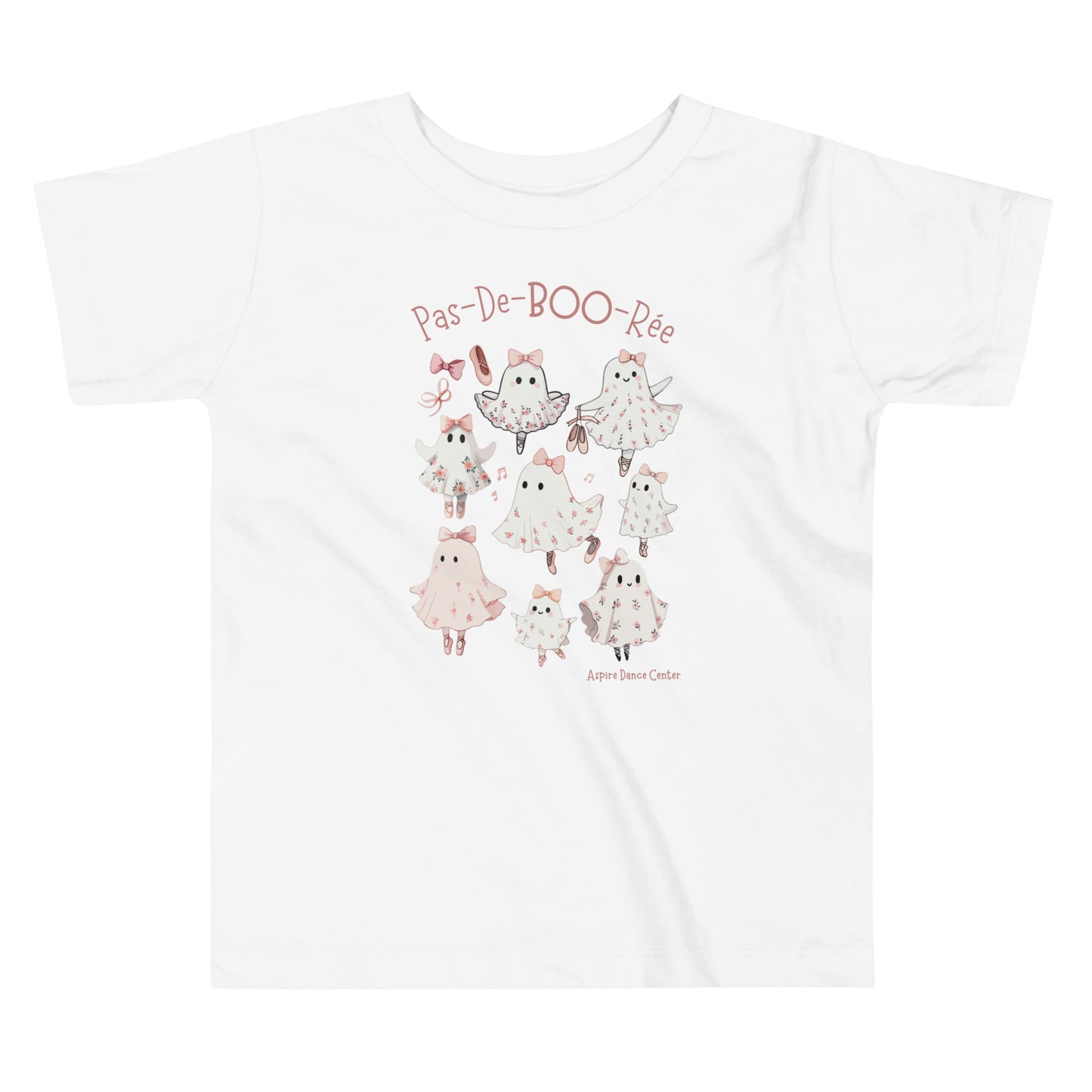 Demure Pas De BOO-Ree Toddler Short Sleeve Tee