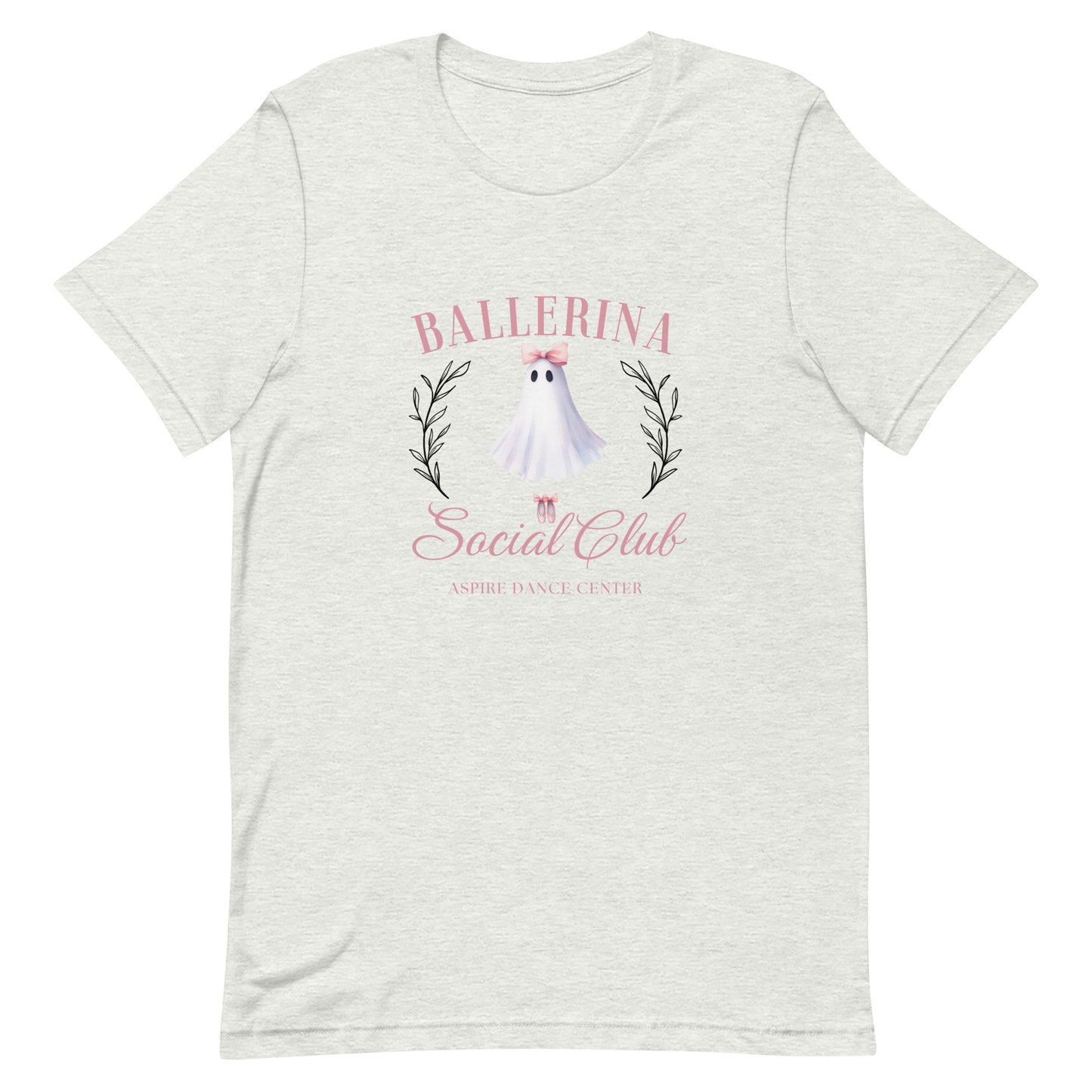 Ballerina Ghost Social Club Adult t-shirt