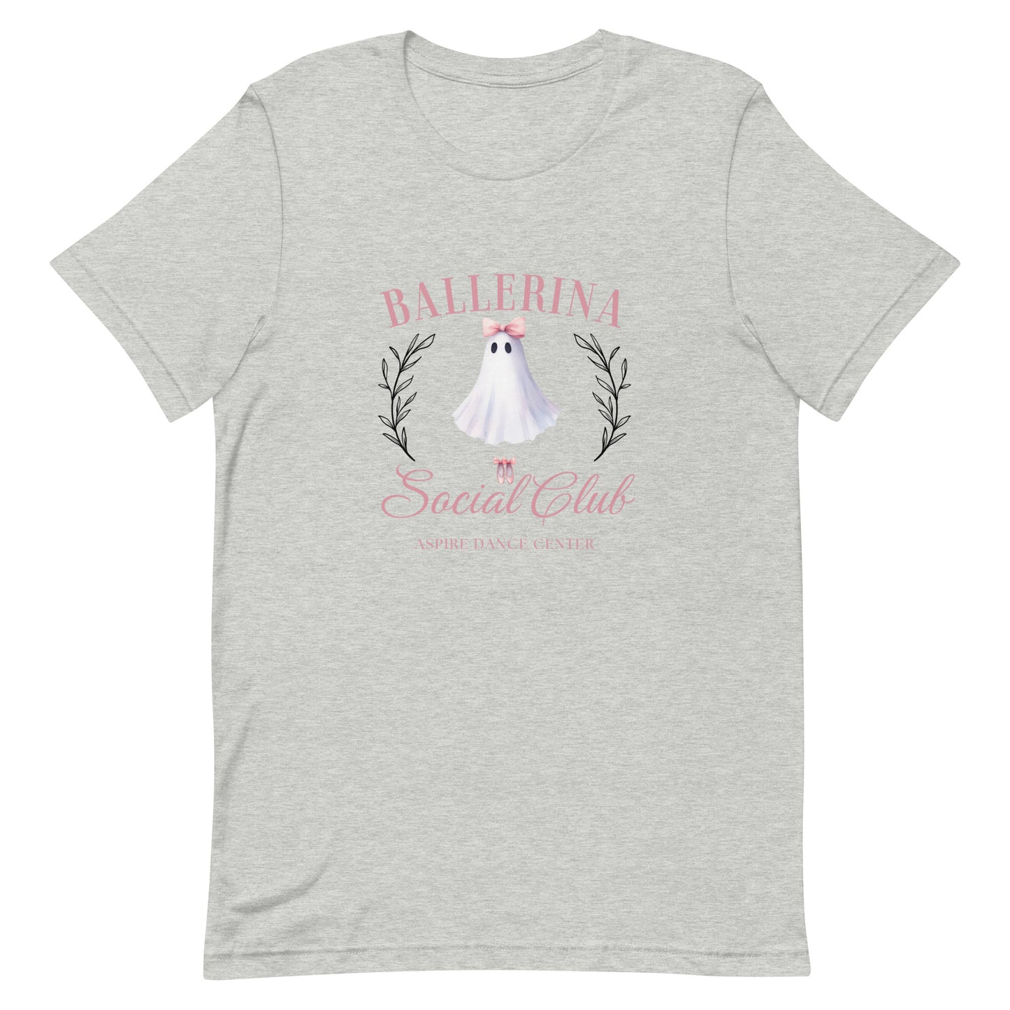 Ballerina Ghost Social Club Adult t-shirt