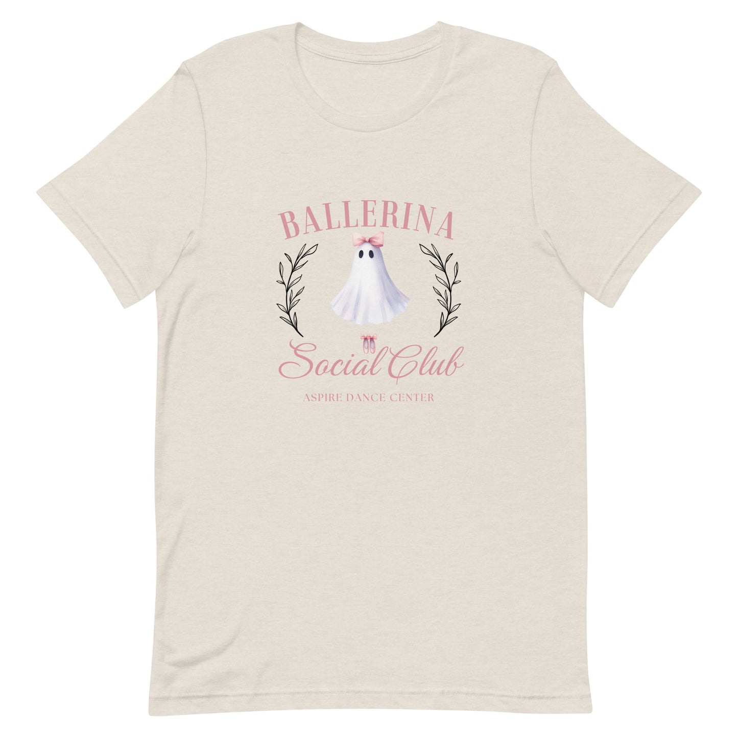 Ballerina Ghost Social Club Adult t-shirt