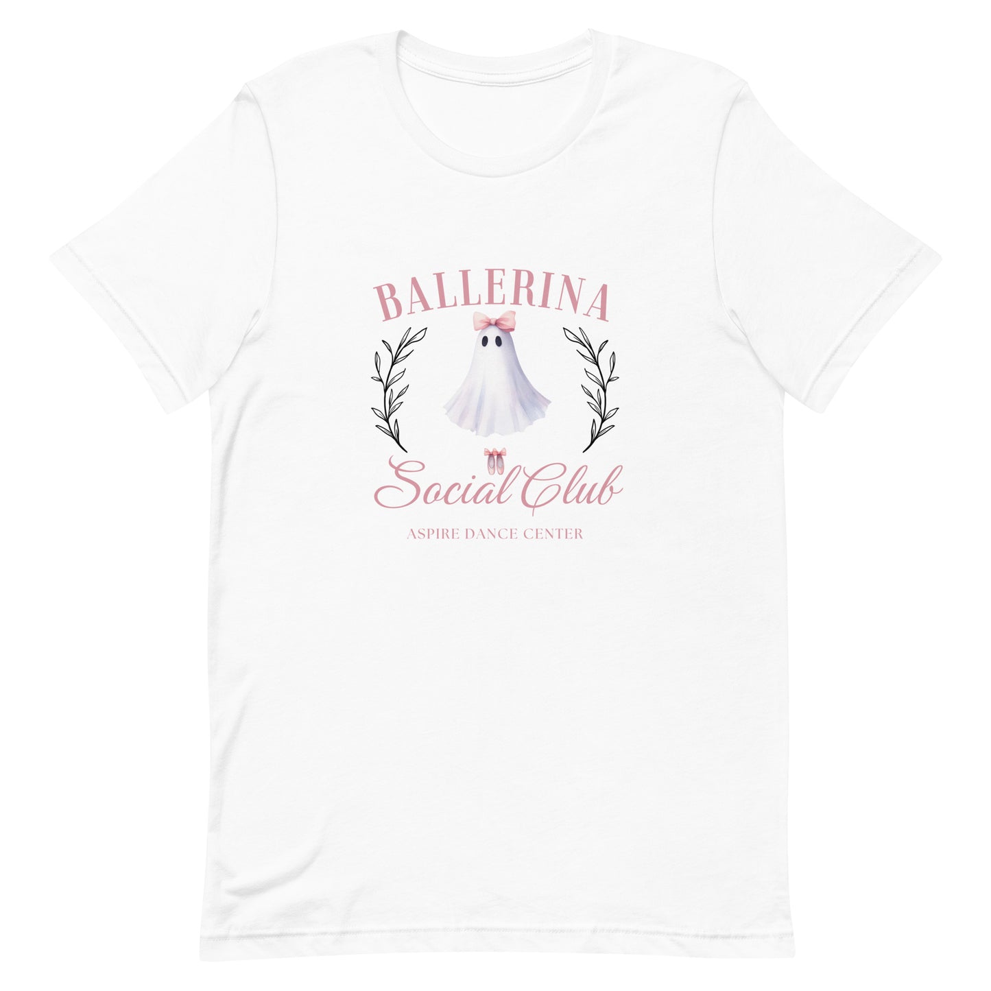 Ballerina Ghost Social Club Adult t-shirt