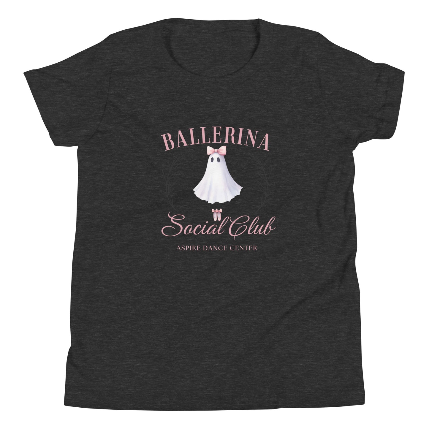 Ballerina Ghost Social Club Youth Short Sleeve T-Shirt