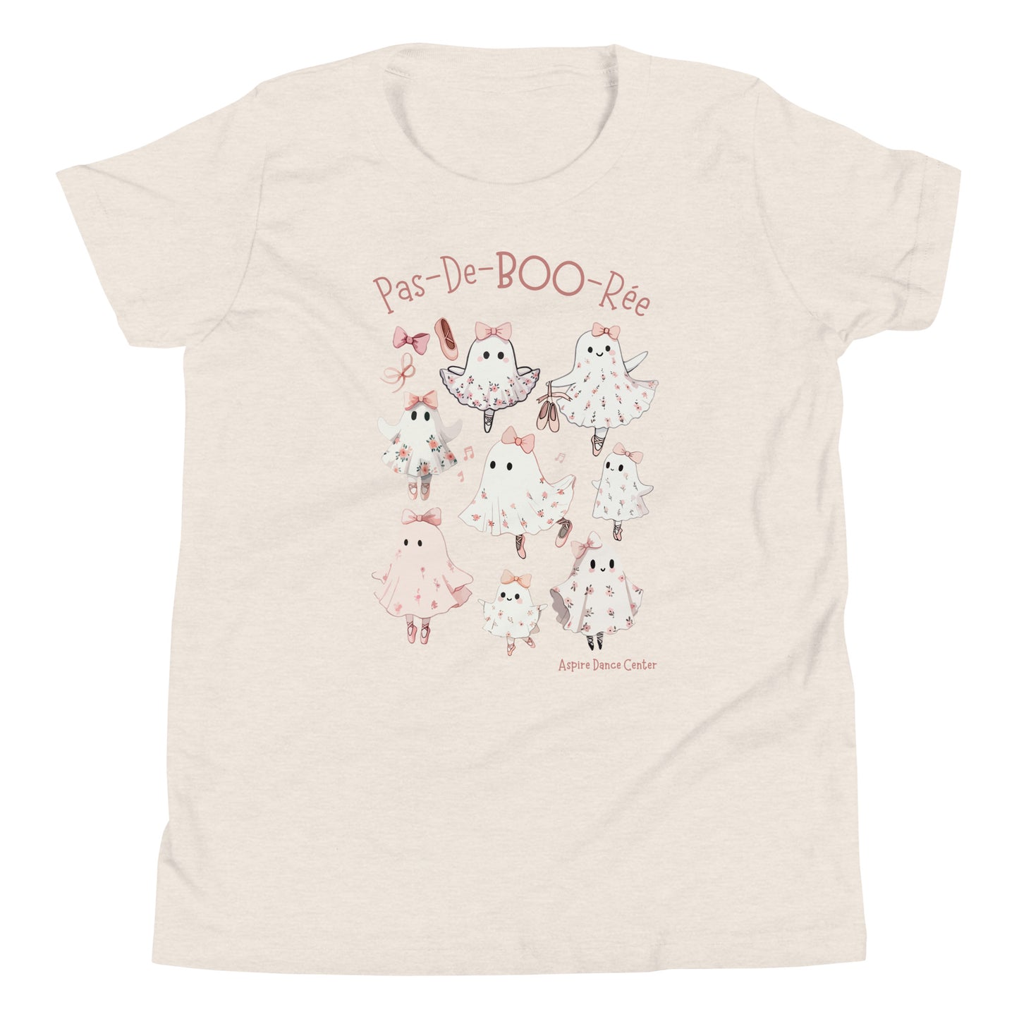 Demure Pas De BOO-Ree Youth Short Sleeve T-Shirt