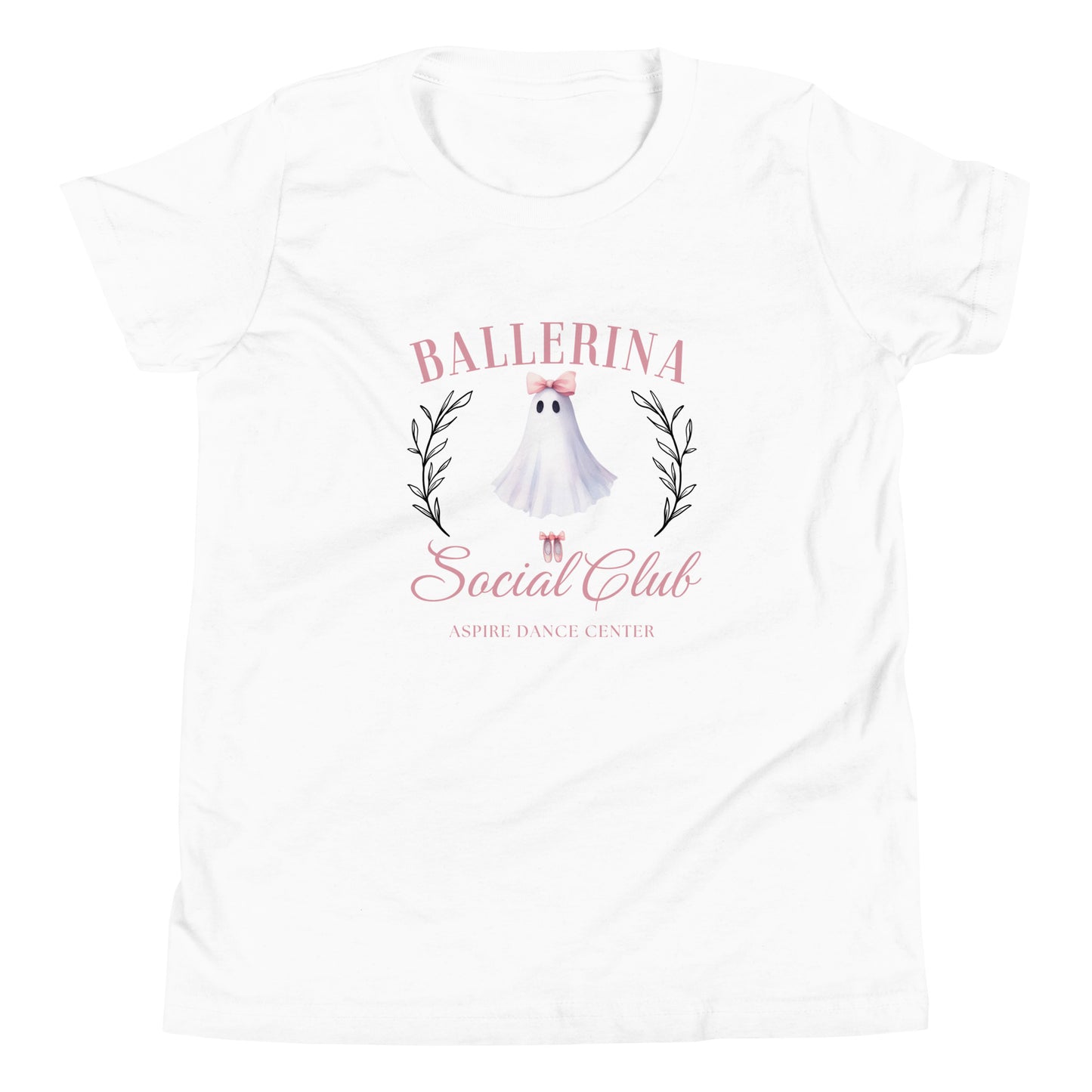 Ballerina Ghost Social Club Youth Short Sleeve T-Shirt