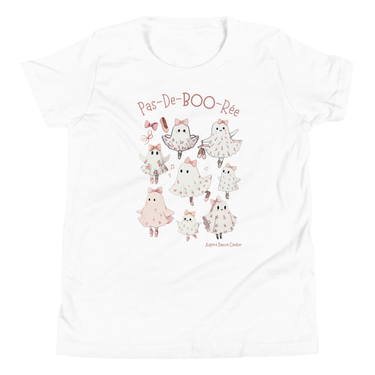 Demure Pas De BOO-Ree Youth Short Sleeve T-Shirt